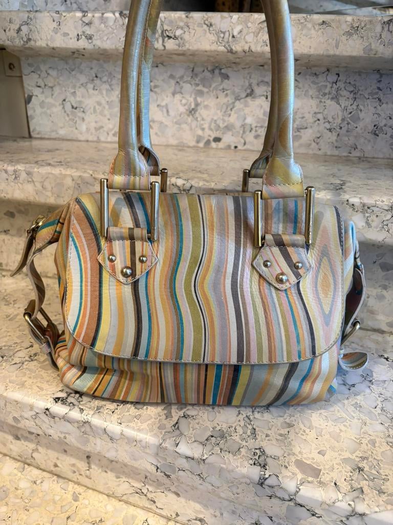 PAUL SMITH swirl schoudertas, Handtassen en Accessoires, Tassen | Schoudertassen, Gebruikt, Ophalen of Verzenden