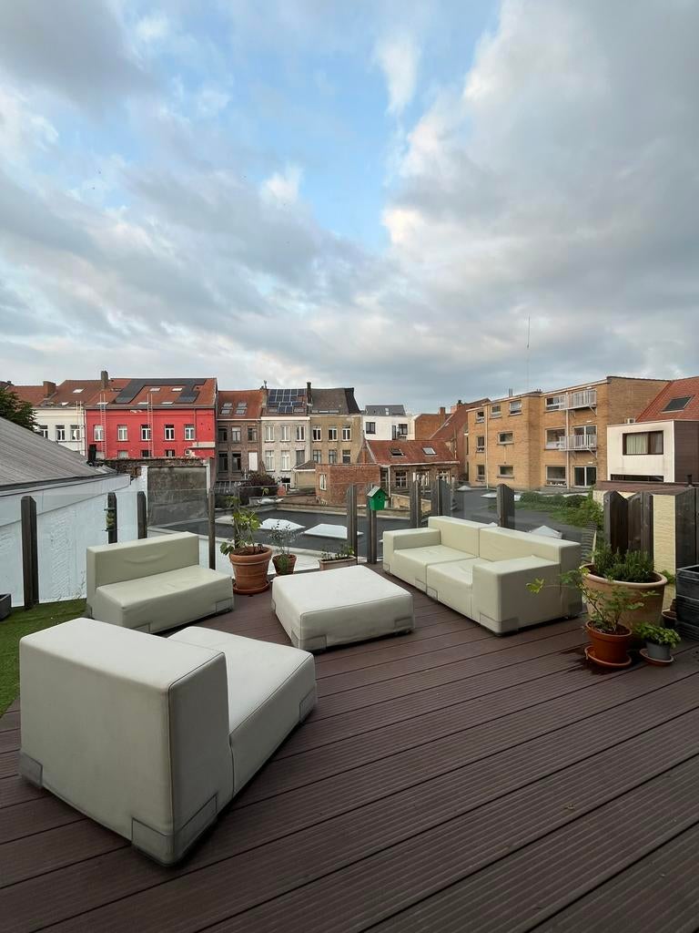 Design lounge Kartell, Tuin en Terras, Ophalen, Gebruikt, Overige materialen, Loungeset