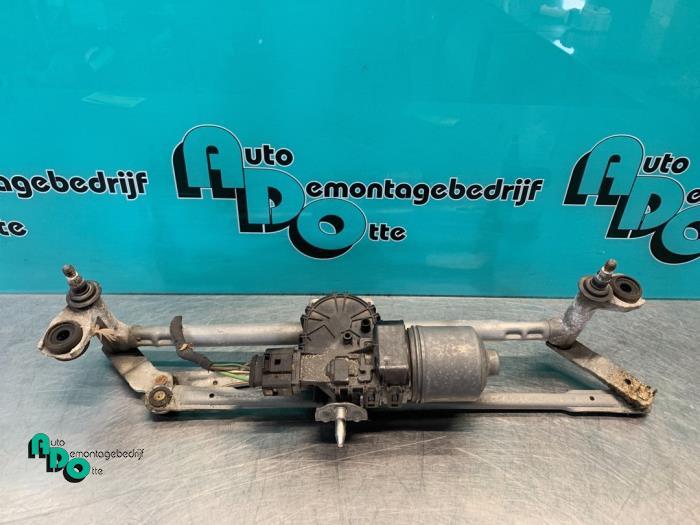 Ruitenwismotor + Mechaniek van een Volkswagen Polo (Polo 09-, Auto-onderdelen, Ruiten en Toebehoren, Volkswagen, Gebruikt, 3 maanden garantie