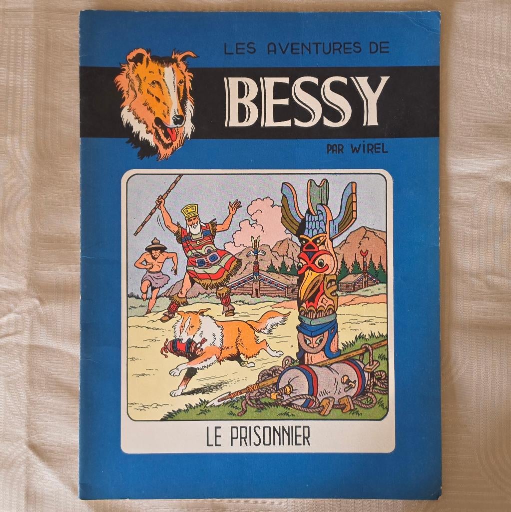 BESSY 11 ( 1 édition / 1e druk ) Le Prisonnier 1956, Livres, BD, Utilisé, Une BD, Enlèvement ou Envoi