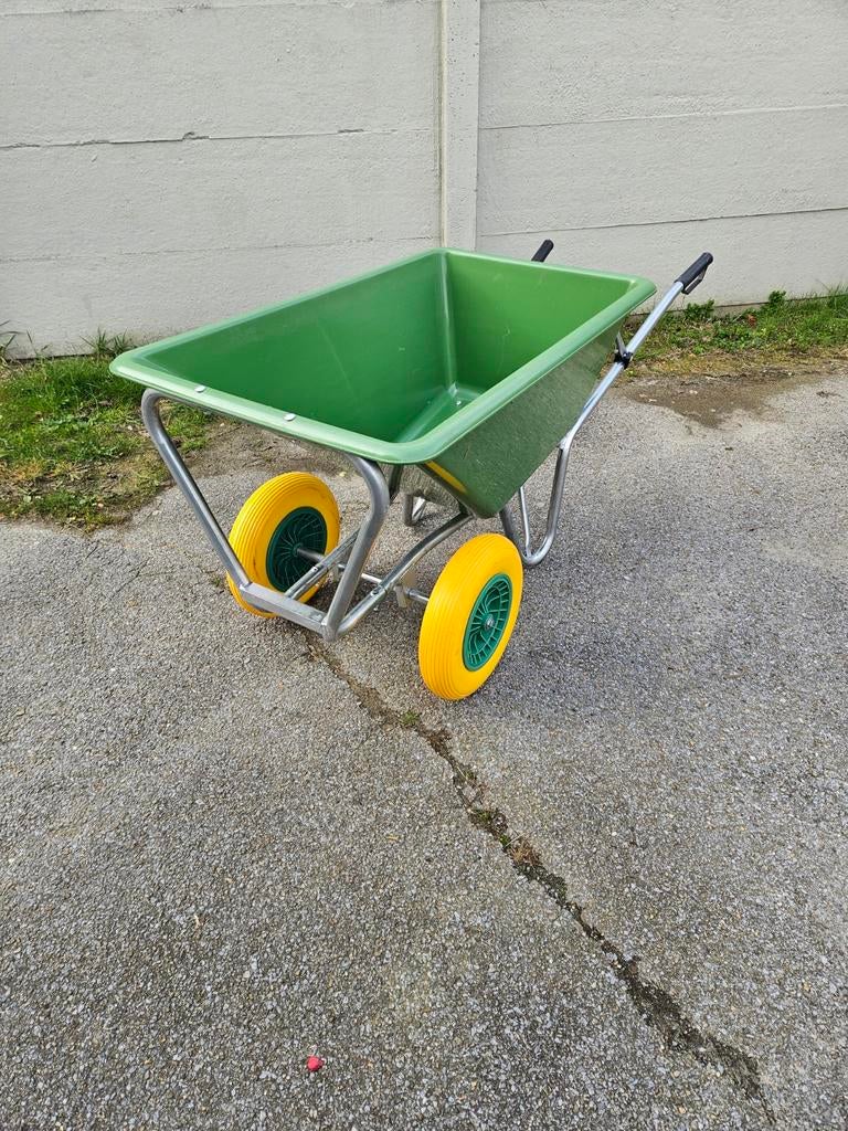 Pneus anti-crevaison pour brouette agricole 190 litres à Hou, Jardin & Terrasse, Brouettes, Enlèvement