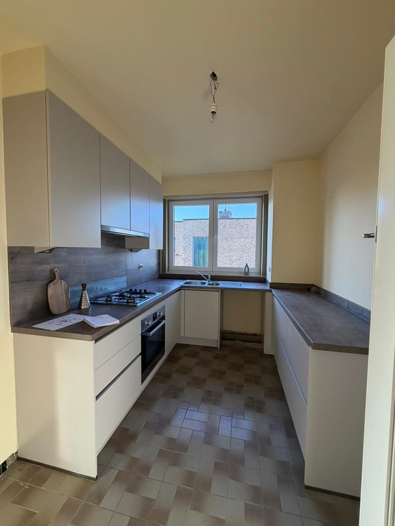 Keuken met whirlpool toestellen, Maison & Meubles, Cuisine | Cuisines complètes, Sans poignée, Enlèvement, Utilisé, Cuisine en U