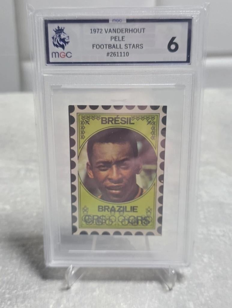 GEEN Panini+Pelé Mexico 70+GEEN PSA+Vanderhout, Ophalen of Verzenden, Zo goed als nieuw, Poster, Plaatje of Sticker