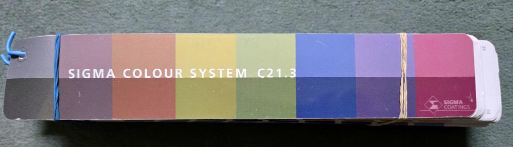 Sigma Color system c21.3 kleurenkaart - NCS-kleuren, Ophalen of Verzenden, Zo goed als nieuw