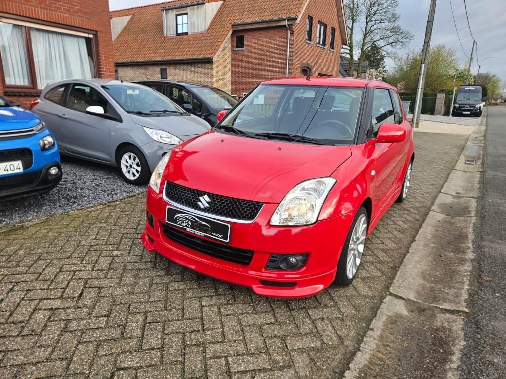 SUZUKI SWIFT/2008/BENZINE/92dKM/GEKEURD/GARANTIE, Auto's, Suzuki, 4 zetels, Stof, Swift, Bedrijf