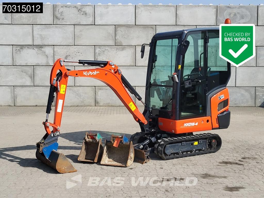Kubota KX016-4, Articles professionnels, Excavatrice