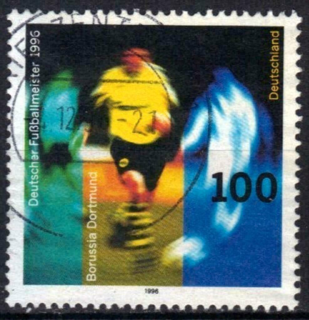 Allemagne 1996 - Yvert 1711 - Borussia Dortmund (ST), Envoi, Affranchi