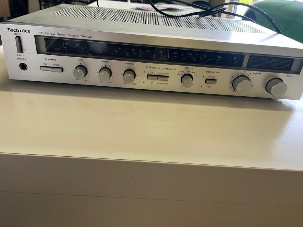 Technics SA-103L, Enlèvement