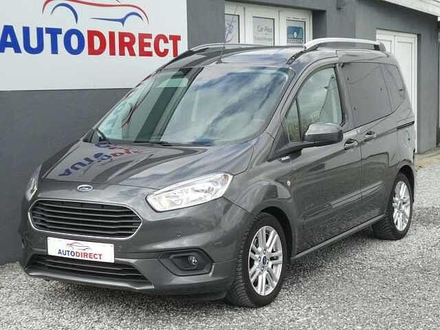 Ford Tourneo Courier 1.5 TDCi Titanium Navi, Camera,, Autos, Argent ou Gris, Achat, Euro 6, Entreprise