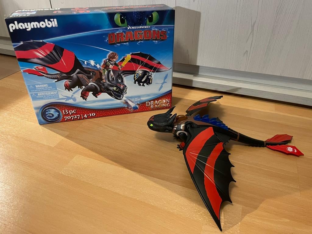 Playmobil Dragons 70727 Krokmou (+4 ans), Kinderen en Baby's, Speelgoed | Playmobil, Ophalen, Gebruikt