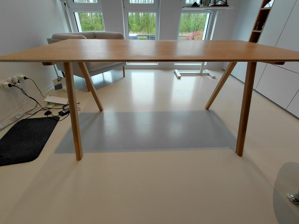 HAY Bureautafel CPH10, Huis en Inrichting, Bureaus, Ophalen, Gebruikt, Hout, Bruin
