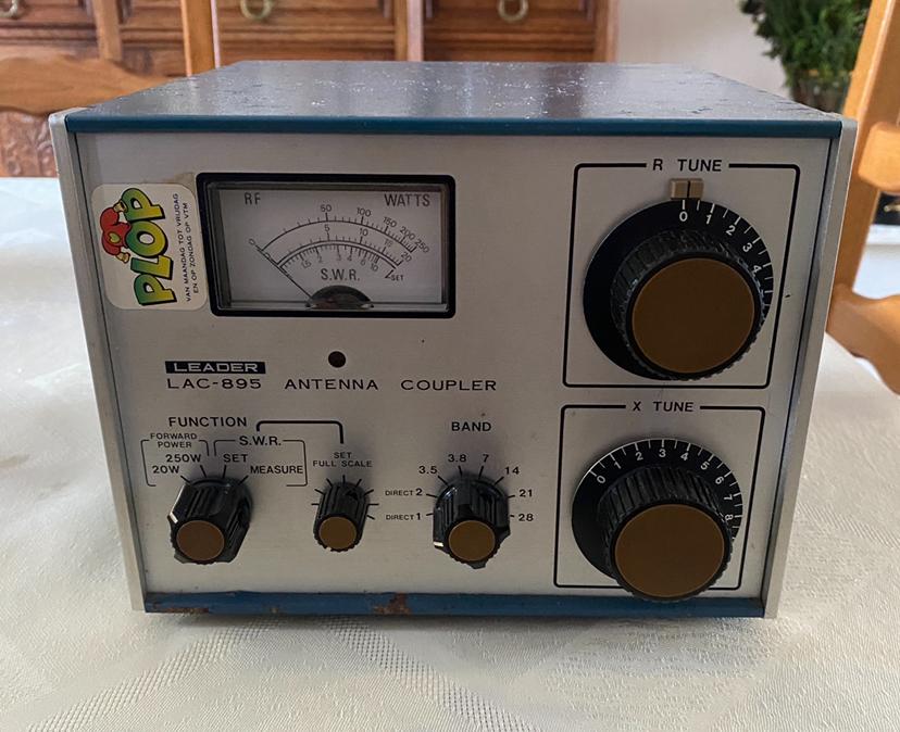 Leader LAC-895 Antenna Coupler ( coupleur d’antenne ), Télécoms, Émetteurs & Récepteurs, Enlèvement, Utilisé