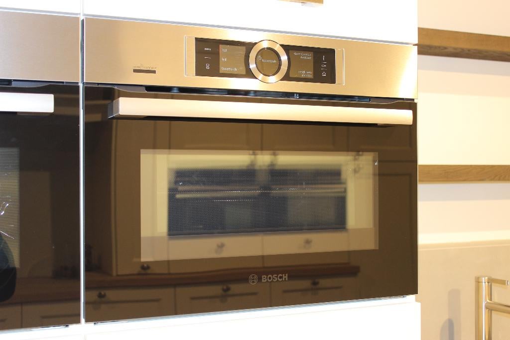 Combimicrogolf met stoom, Microgolffunctie, Nieuw, Inbouw, 45 tot 60 cm