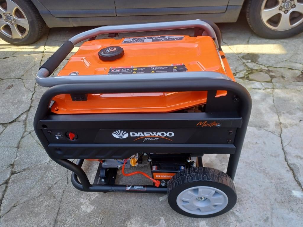 Generator Daewoo GDAX9250E-3, Ophalen, Elektrisch startend, Benzine, Nieuw