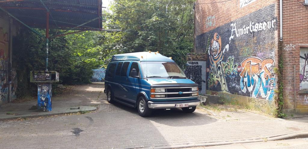 Chevrolet Express ingeschreven als camper 8750€, Autos, Chevrolet, Achat, 2 places, Automatique, Particulier