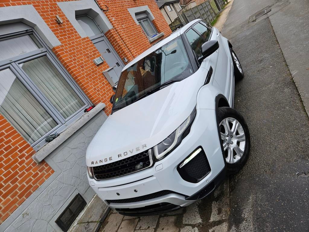 Land Rover Evoque 2.0D#Automatique#Euro6B#Dynamic#1er Main, Auto's, Land Rover, Automaat, 4 cilinders, Wit, Leder