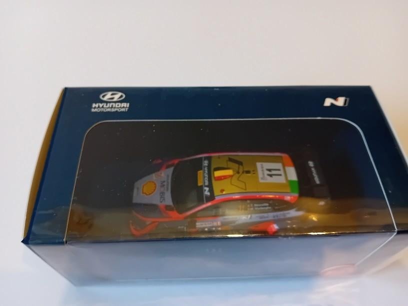 Miniatuur WRC HYUNDAI rallywagen THIERRY NEUVILLE, Enlèvement ou Envoi, Neuf, Voiture, Autres marques