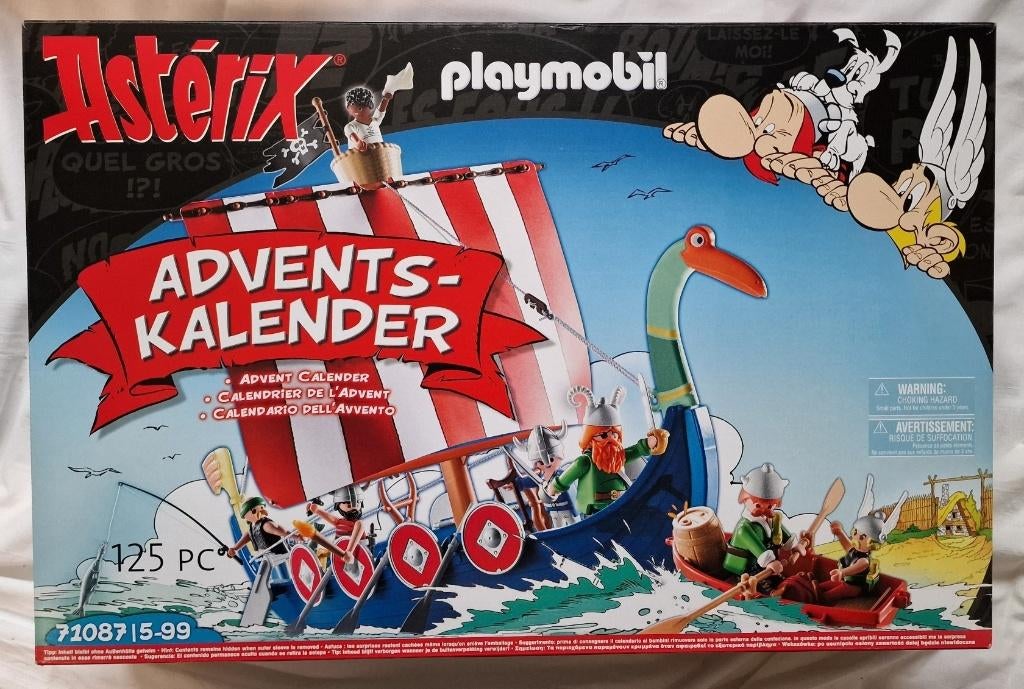 Playmobil 71087 Asterix adventskalender piraten Nieuw!, Enlèvement ou Envoi, Neuf, Ensemble complet