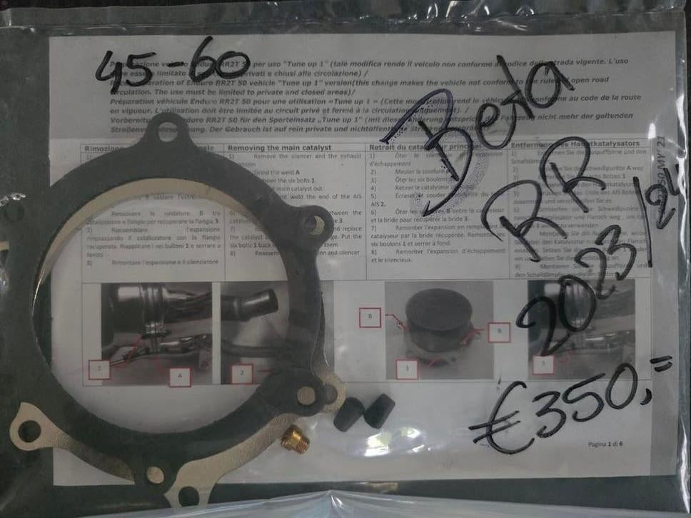 Beta RR 50 modeljaar 2023/2024, Fietsen en Brommers, Brommers | Overige merken, Nieuw, Klasse B (45 km/u), Ophalen of Verzenden