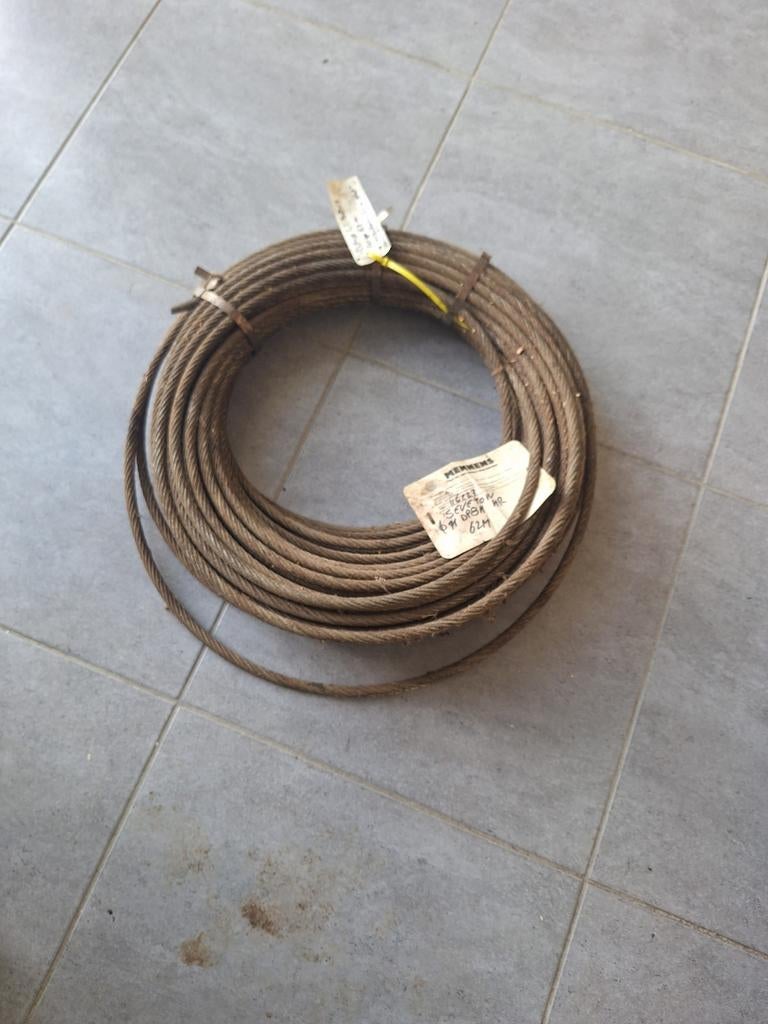 Bosbouwkabel 62 meters. 11nn, Ophalen, Zo goed als nieuw