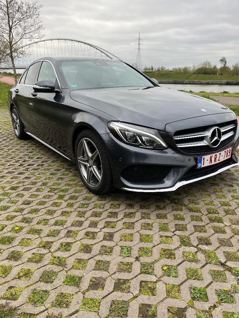 mercedes C180 AMG LINE, Auto's, Mercedes-Benz, Automaat, 4 deurs, Achterwielaandrijving, 1800 kg