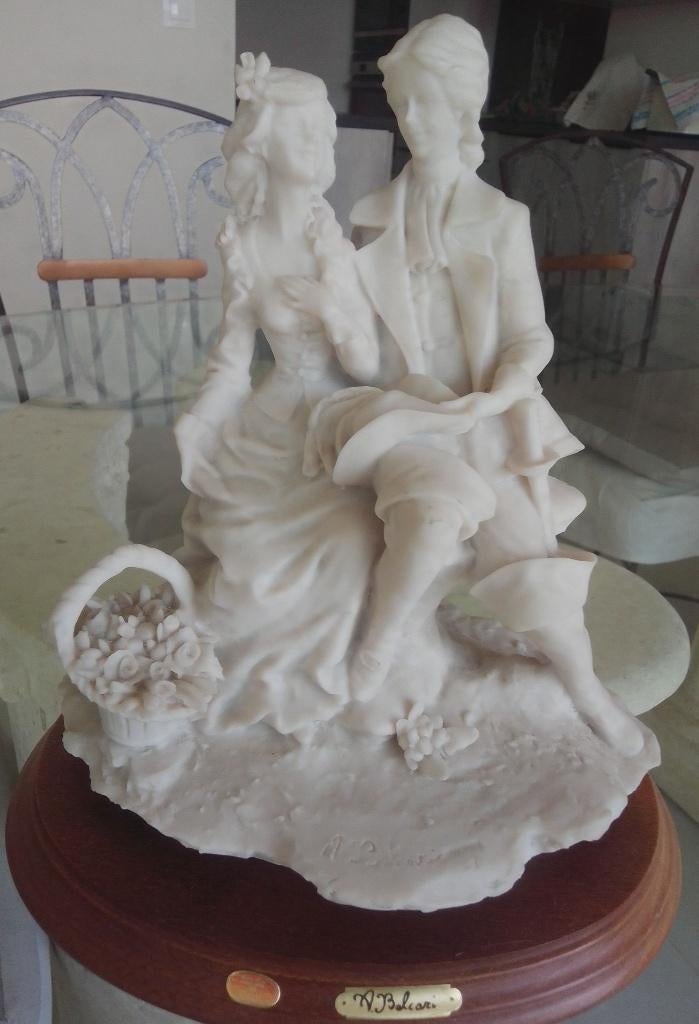 Couple romantique de Capodelmonte d'Auro Belcari, Enlèvement, Comme neuf