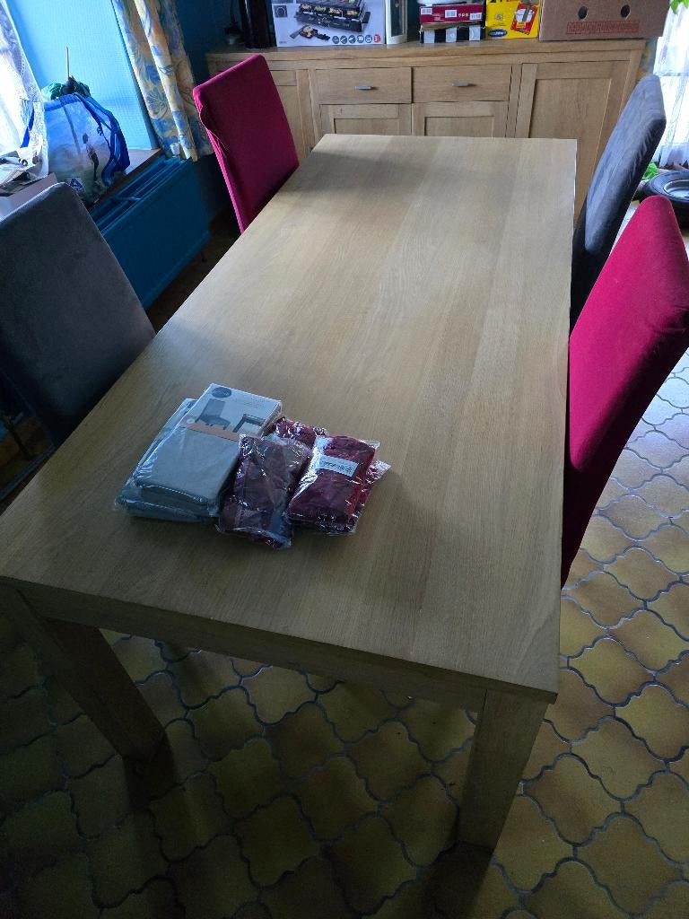 Salle à manger, Maison & Meubles, Enlèvement, Utilisé, 4 à 6 chaises