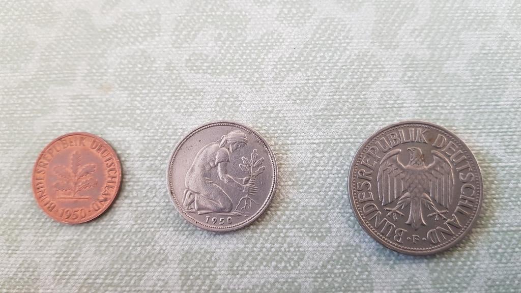 Duitse munten, Postzegels en Munten, Ophalen of Verzenden