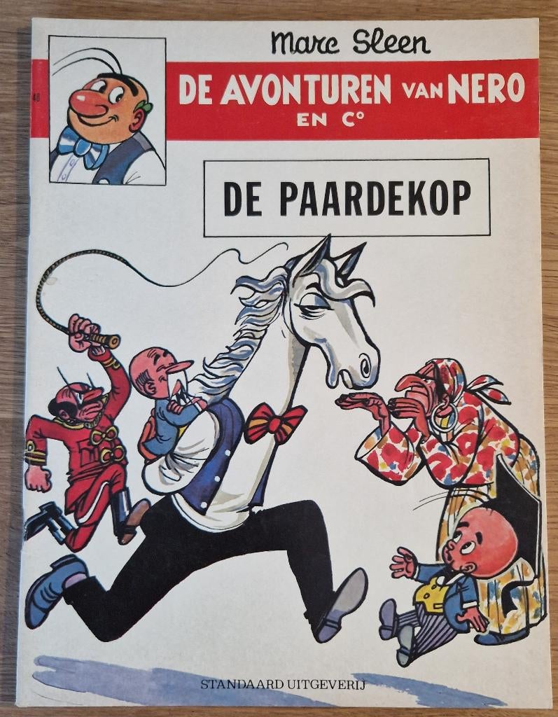 Nero - De paardekop -48-1982 Strip, Livres, BD, Comme neuf, Une BD