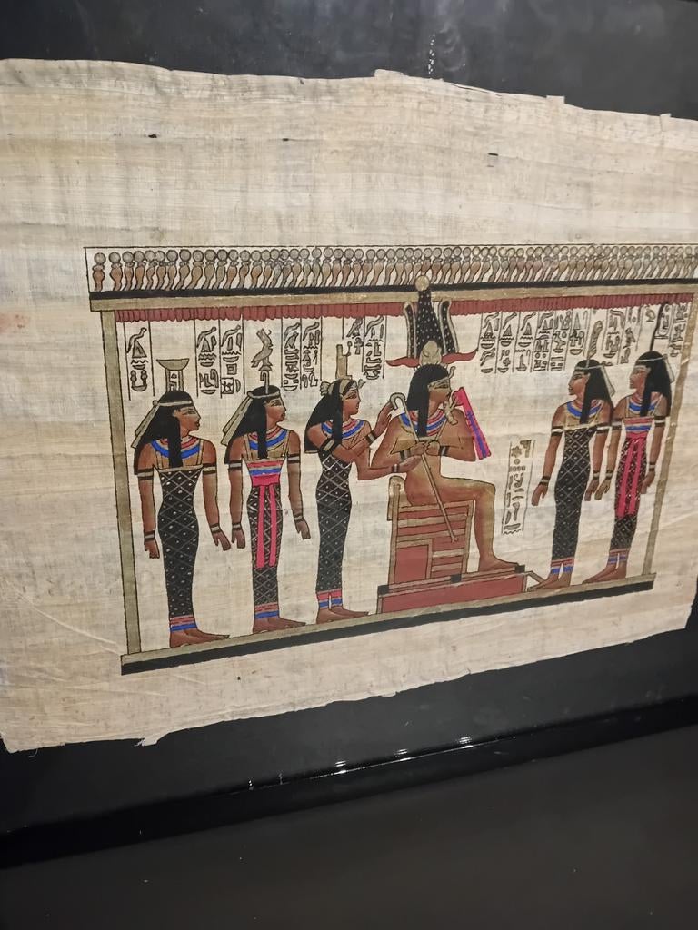Egyptische papyrus 4, Ophalen