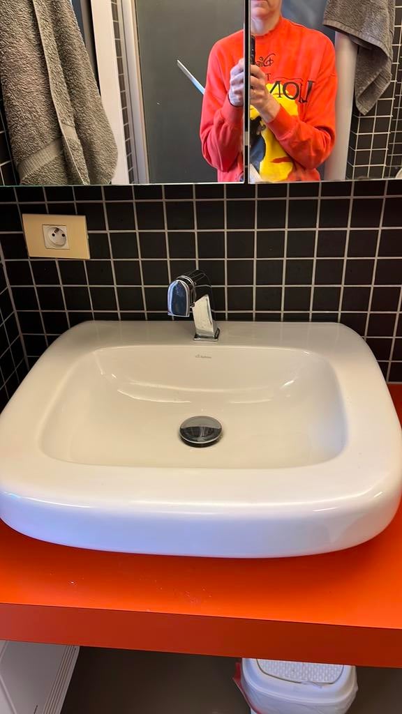 Lavabo en kraan, Ophalen, Gebruikt