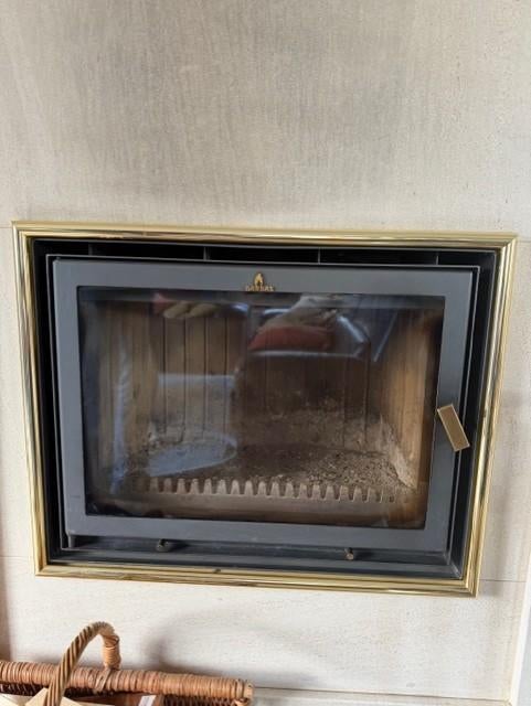 Inbouw houtkachel Barbas Universal 70, Ophalen, Gebruikt, Houtkachel, Inbouw