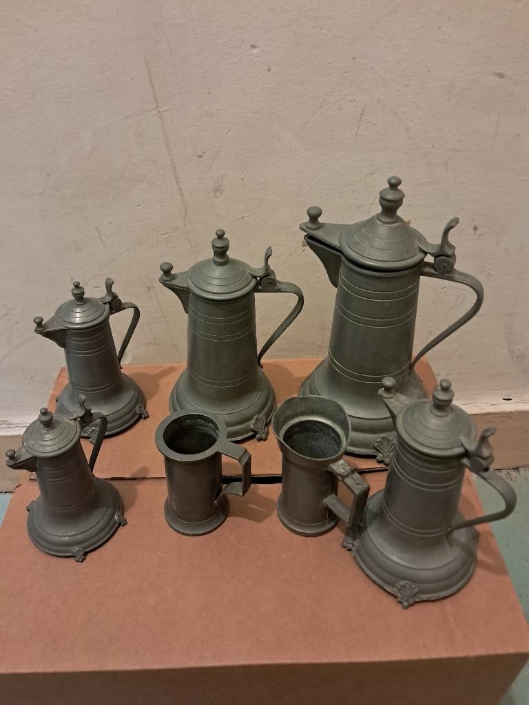 Lot de Sept (7) petit accessoires de décoration., Maison & Meubles, Vintage, Enlèvement