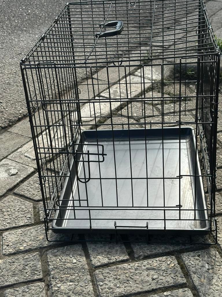 Honden/katten bench tussenmaat, Dieren en Toebehoren, Hondenbenches, Ophalen, Zo goed als nieuw