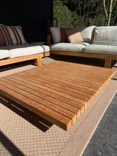 Tribù Vis A Vis coffee table, Tuin en Terras, Tuintafels, Gebruikt, Vierkant, Ophalen