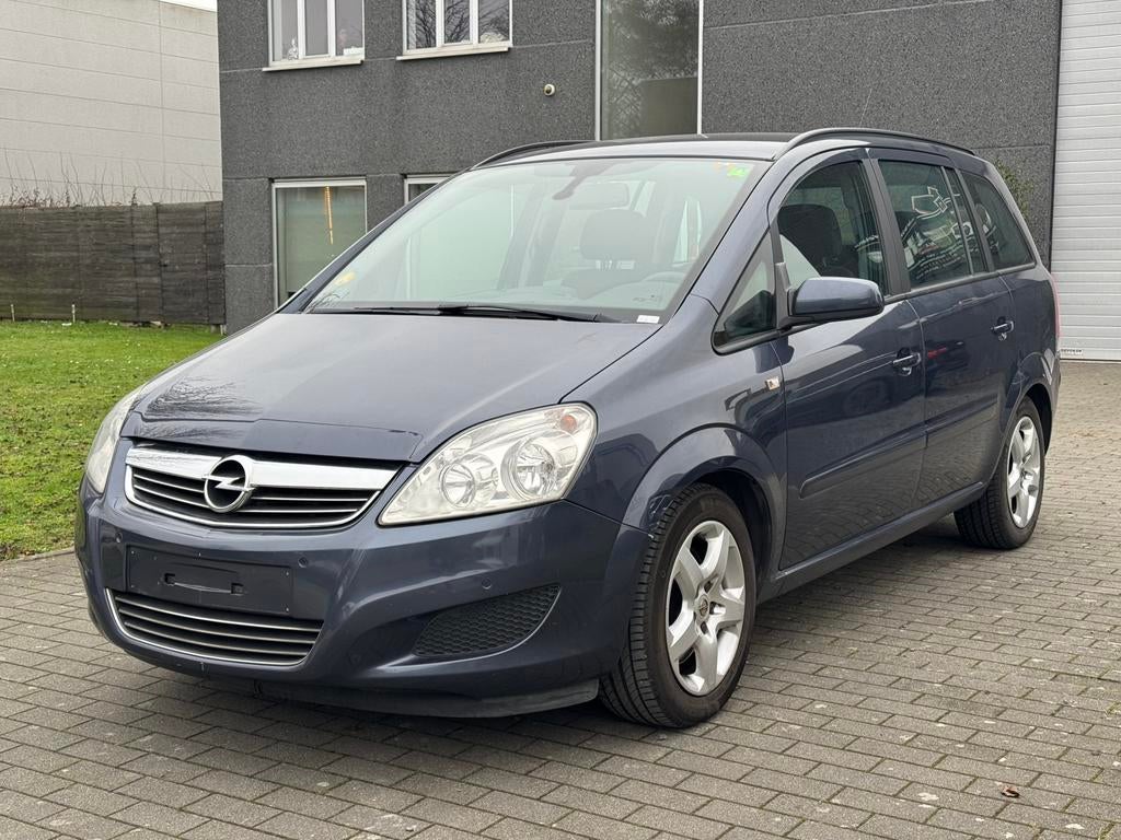 Opel Zafira 1.7 cdti 2008 Airco 7 places Export, Autos, Electronic Stability Program (ESP), Argent ou Gris, Achat, Entreprise