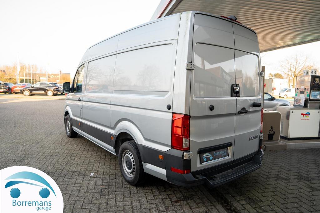 MAN TGE FULL ELECTRIC TGE 35 MWB RANGE 156KM, Auto's, Bestelwagens en Lichte vracht, Euro 6, MAN, Te koop, 0 kg