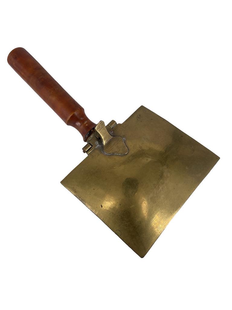 Butler van koper en hout - verzamelaar van kruimels en bille, Ophalen of Verzenden