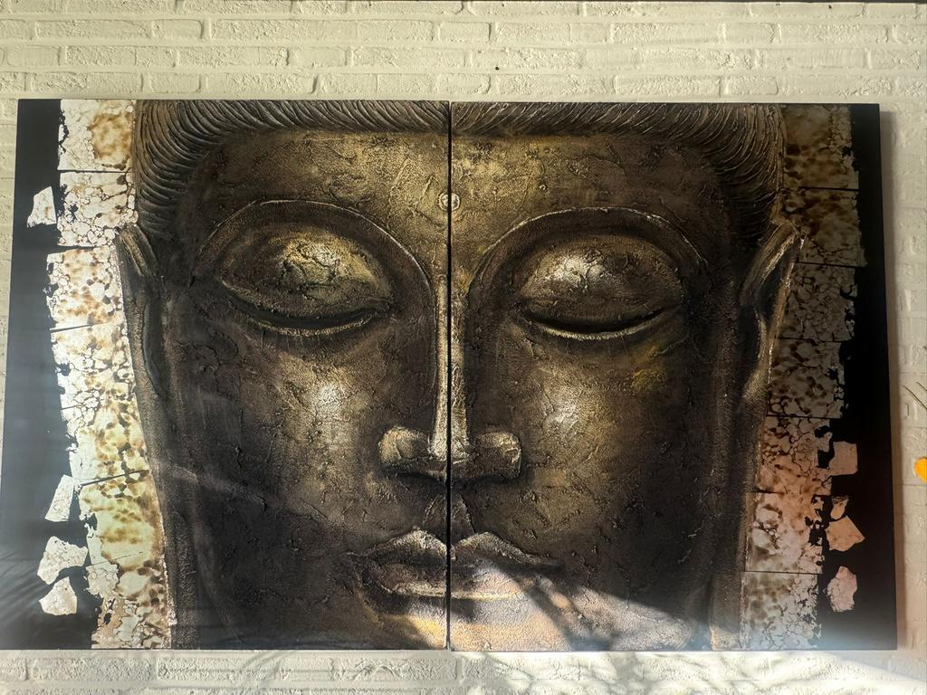 Tableau de Bouddha 2 pièces, Enlèvement