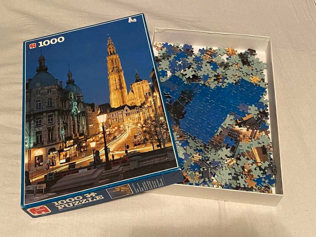 Puzzel : Antwerpen Kathedraal 🧩, Ophalen of Verzenden, Zo goed als nieuw