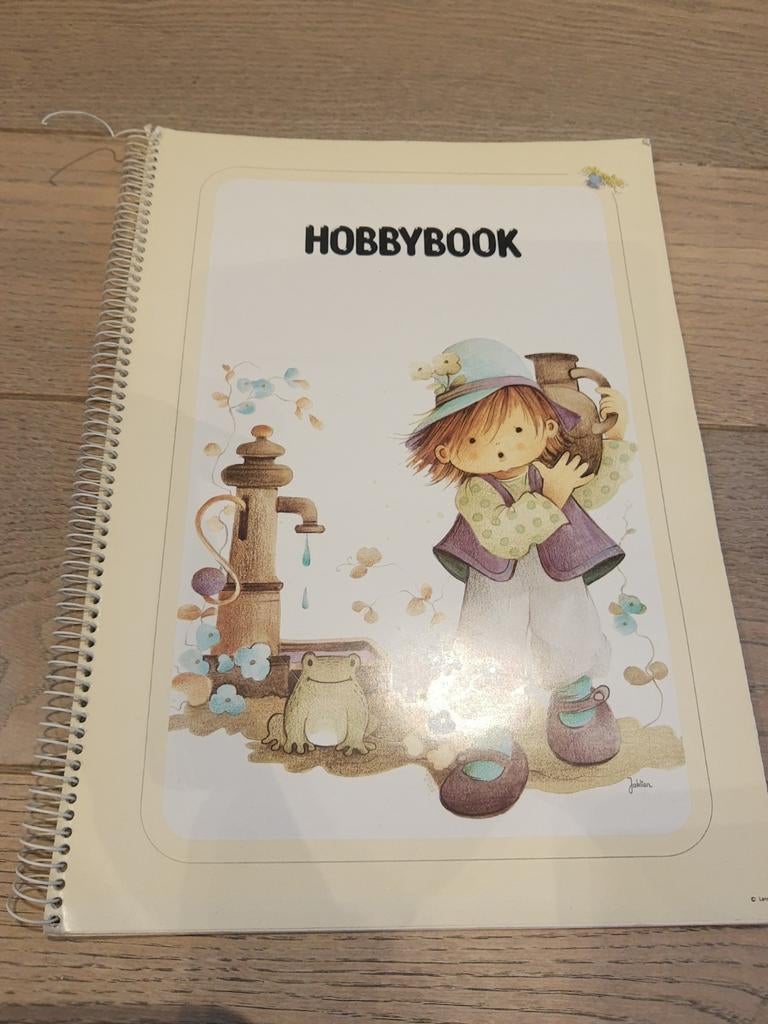 Hobbybook 'Jaklien Moerman' met blanco blaadjes, Verzamelen, Retro, Ophalen of Verzenden