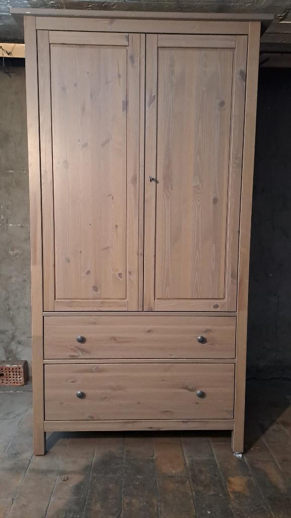 kledingkast met laden Ikea Hemnes, Maison & Meubles, Armoires | Commodes, Utilisé, 150 à 200 cm, 100 à 150 cm, 50 à 75 cm, 1 ou 2 tiroirs