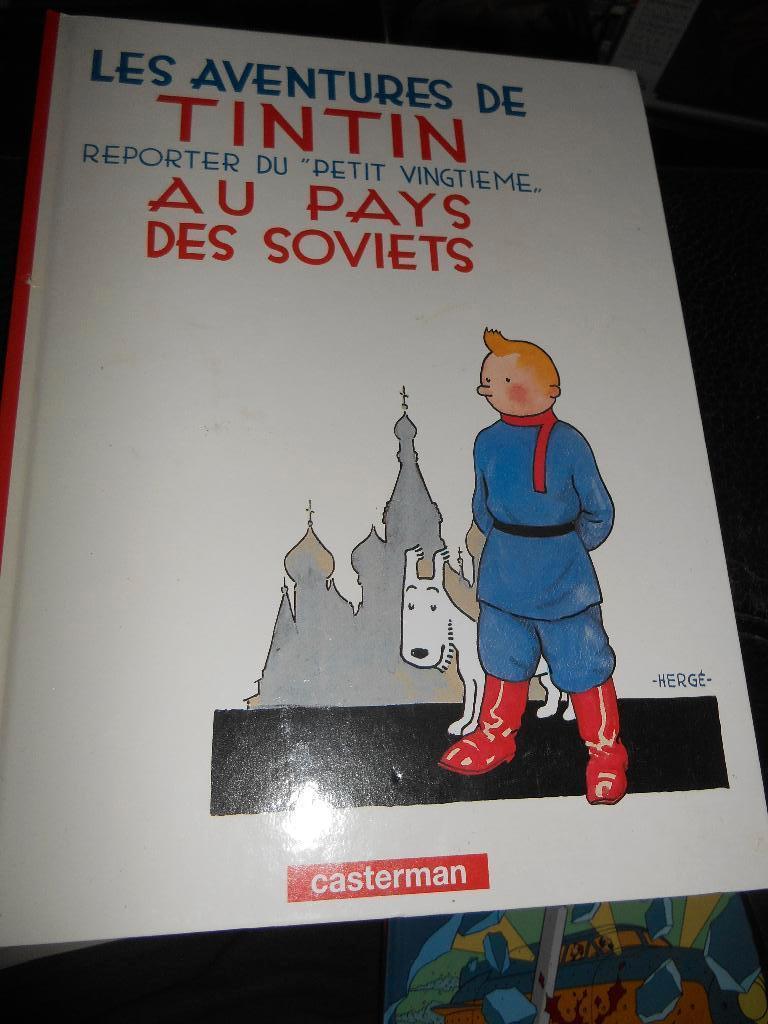 Tintin au pays des Soviets n&bl de 1999, Enlèvement ou Envoi