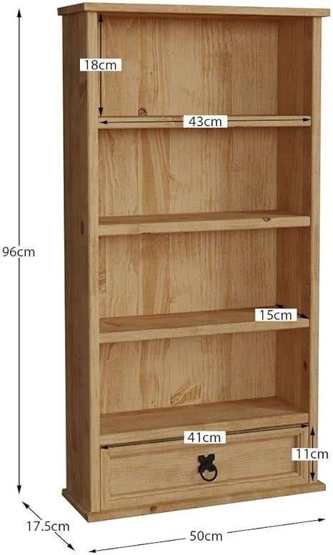 Boekenkast | massief grenen | GRATIS LEVERING, Huis en Inrichting, VIDA DESIGNS, -, Verzenden, -