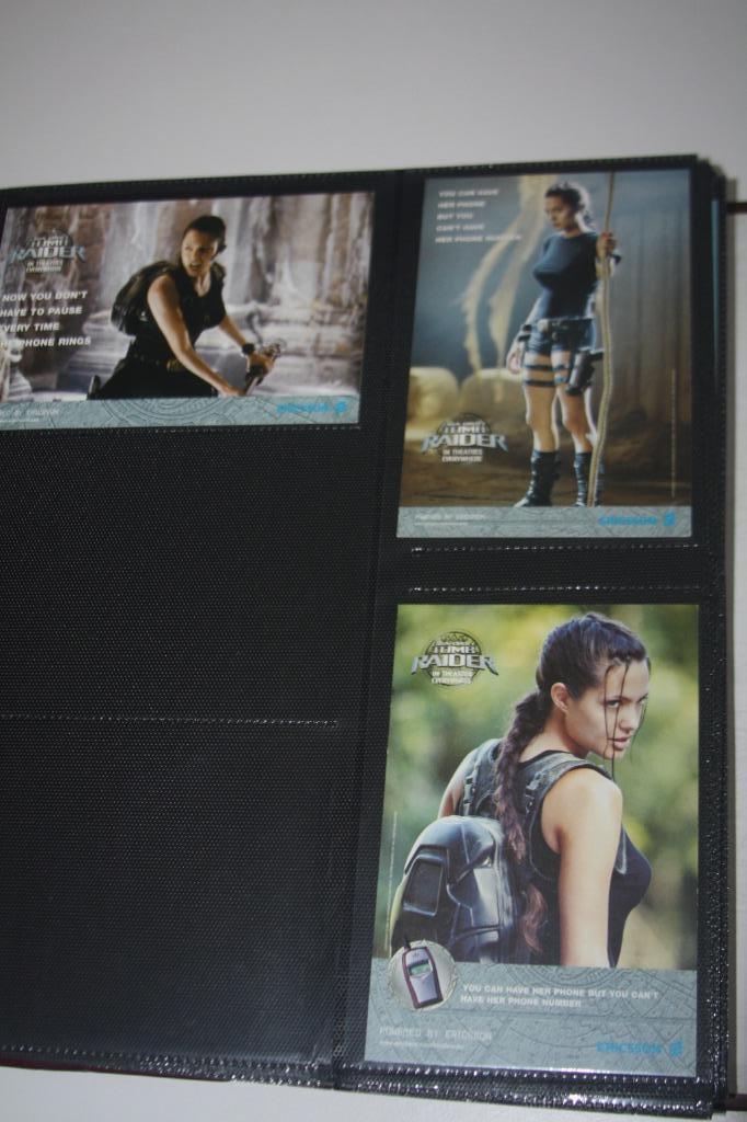 3 originele postkaarten , Lara Croft , Tomb Raider ,10x15 cm, Collections, Enlèvement ou Envoi, Neuf, Film, Photo ou Carte