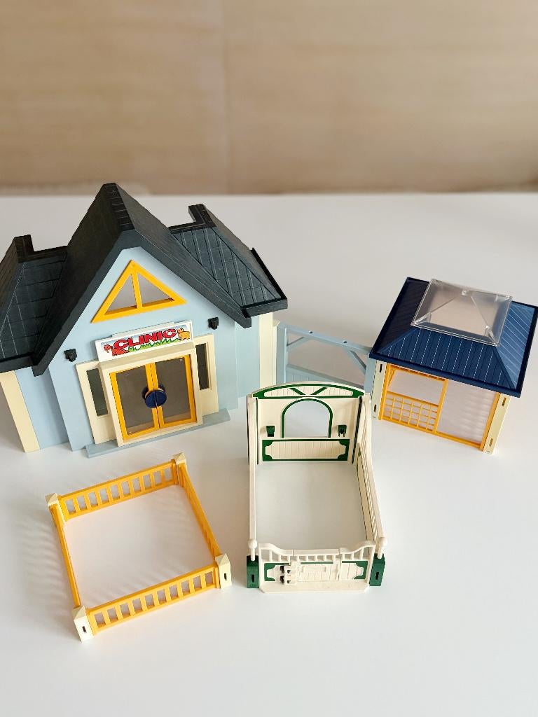 Playmobil dierenkliniek, Kinderen en Baby's, Speelgoed | Playmobil, Ophalen of Verzenden, Gebruikt, Complete set