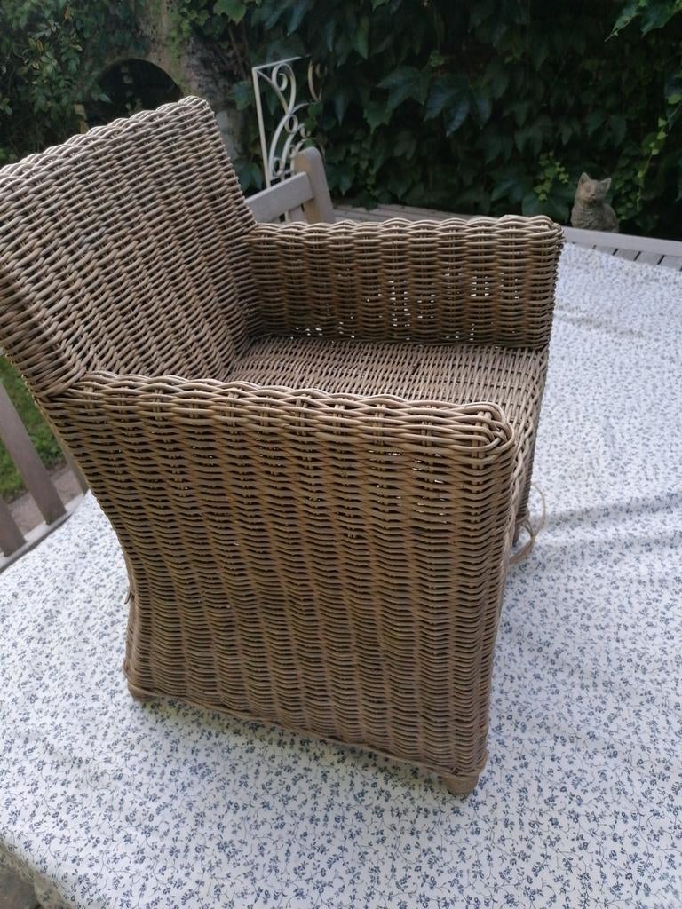 Chaise pour enfant en rotin en osier épais, Enlèvement ou Envoi