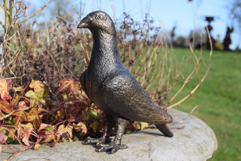 pigeon en fonte patinée bronze, Enlèvement ou Envoi, Neuf