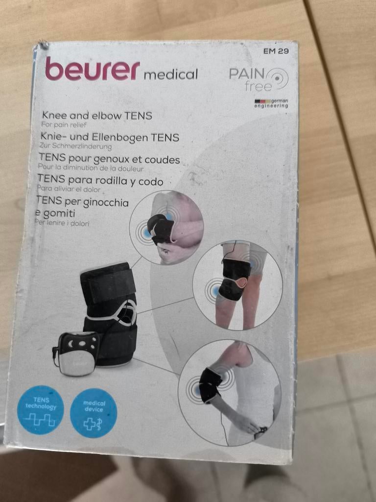 beurer knie en elleboog tens, Sport en Fitness, Massageproducten, Ophalen, Zo goed als nieuw