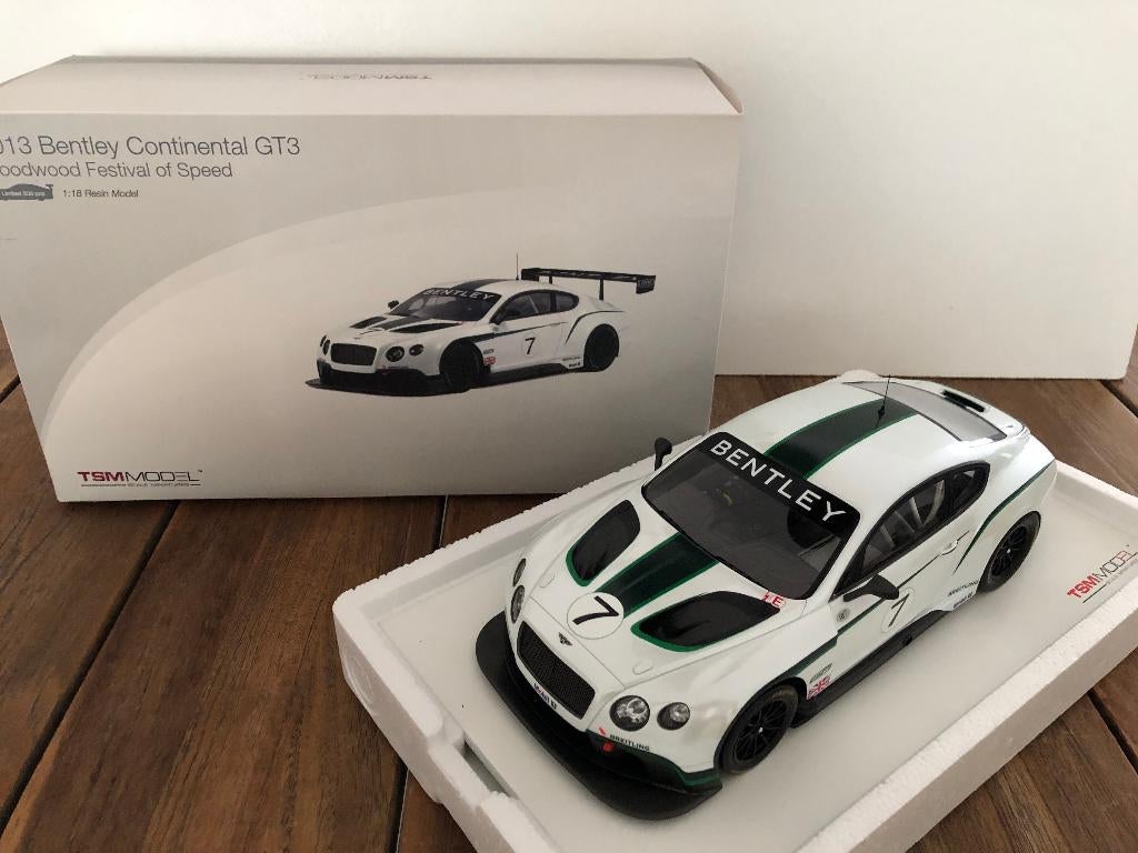 TSM Bentley Continental GT 2013 Goodwood Festival Of Speed, Hobby en Vrije tijd, Ophalen of Verzenden, Zo goed als nieuw, Auto